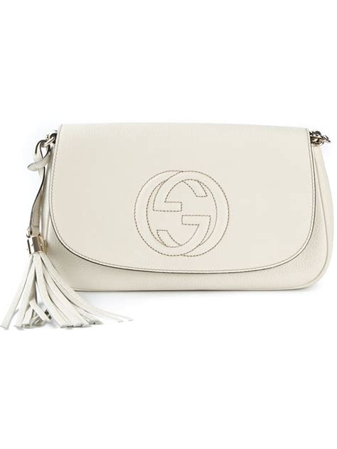 white gucci bag|gucci white crossbody bag.